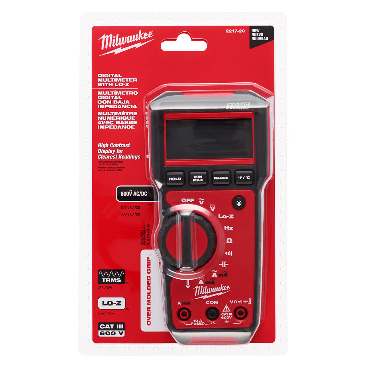 Milwaukee Digital Multimeter w/Lo-Z