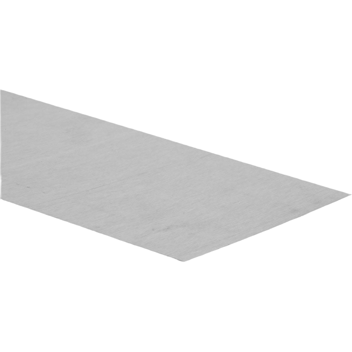 Plain aluminum sheet stock with smooth surface for versatile hardware and home improvement projects under $50.
