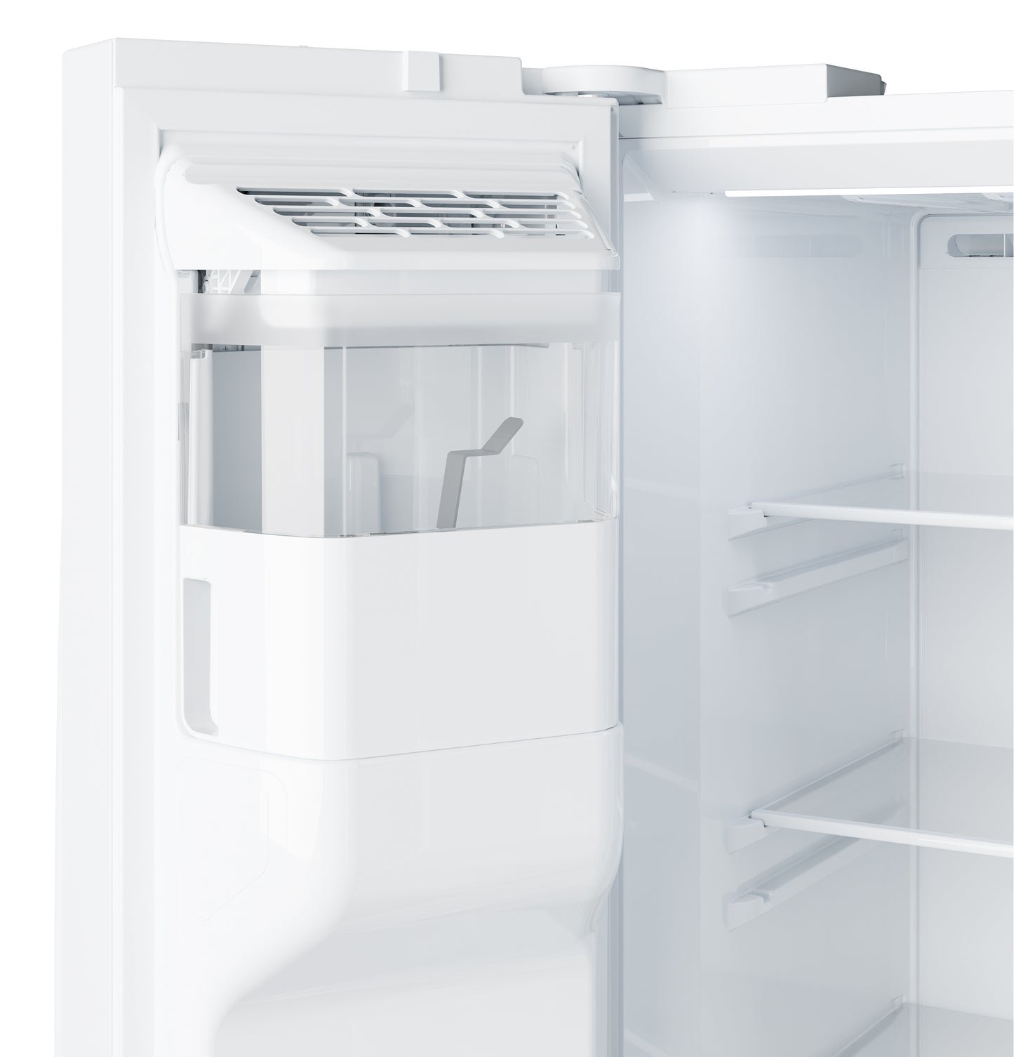 GE® 27.9 Cu. Ft. Side-By-Side Refrigerator with Extra Tall Dispenser and In-Door Icemaker