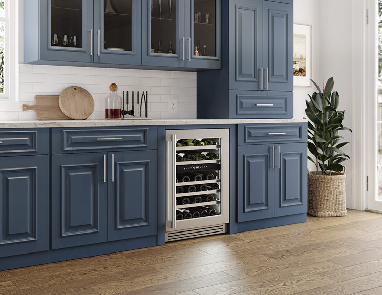 Presrv Pro Wine cooler, 24in, UC, SS+G, 2Z