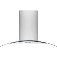 36" Glass Canopy Wall-Mount Hood