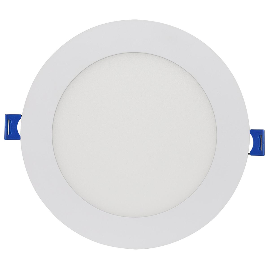 6-inch white LED starfish downlight with blue mounting clips for lighting and electrical home improvement use under $100