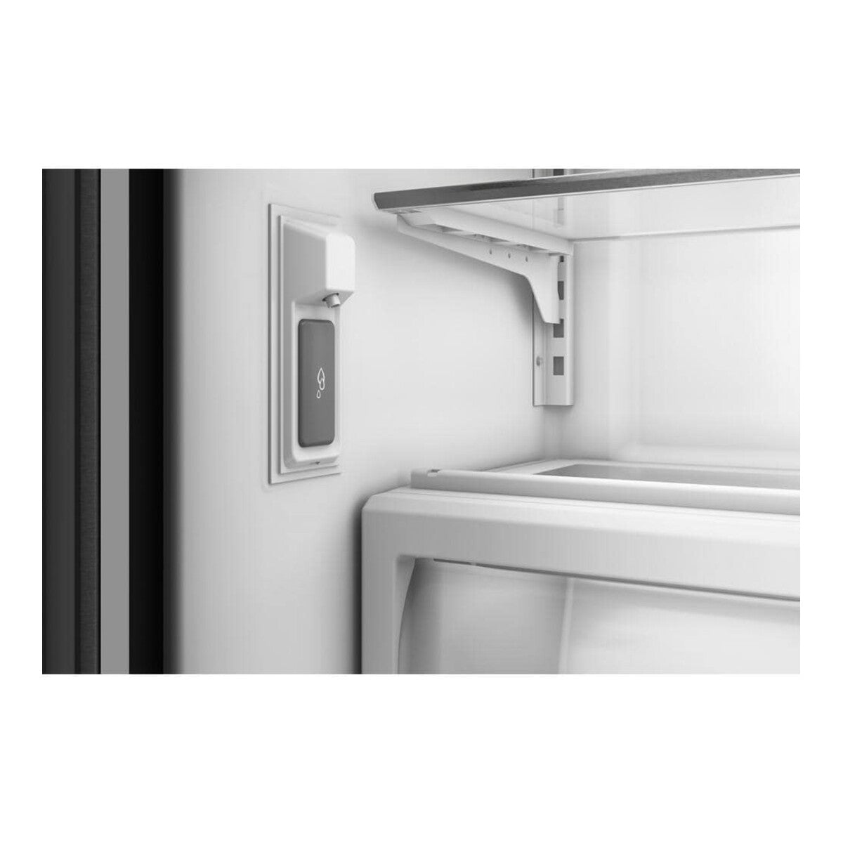 22 Cu. Ft. 36-Inch Counter-Depth French Door Refrigerator with Internal Water Dispenser in PrintShield® Stainless Steel