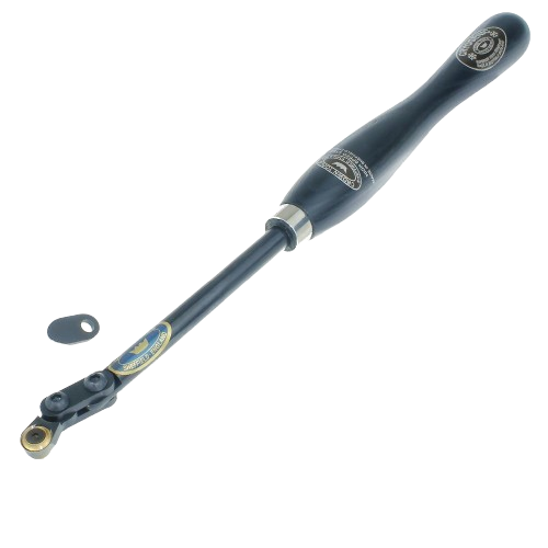 Compact woodworking hollowing tool with articulated blade and ergonomic handle in Crown Tools collection under $100