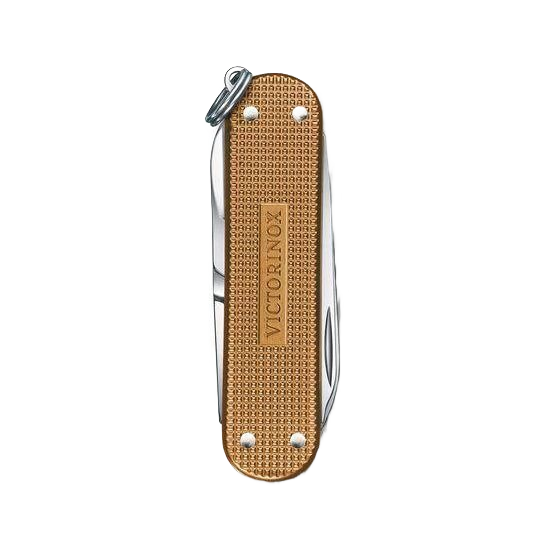 Compact Victorinox pocket knife with textured wet sand finish, ideal for cutting and woodworking tools under $50 collections.