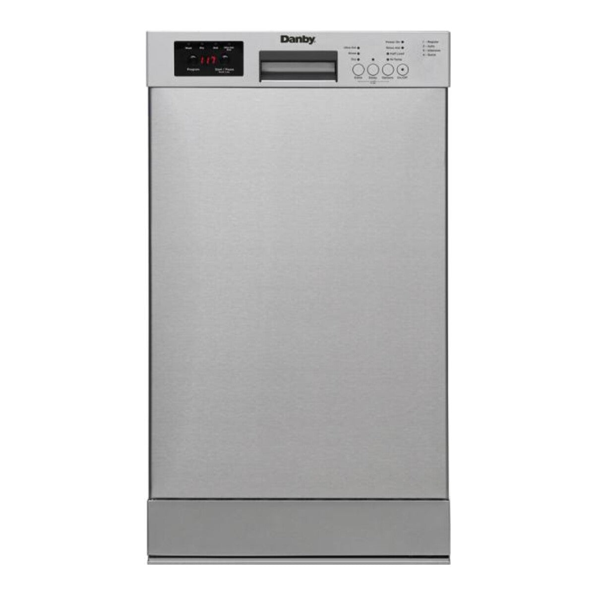 18" Built-In Dishwasher, 10 Place Settings, 4 Wash Programs, ESTAR