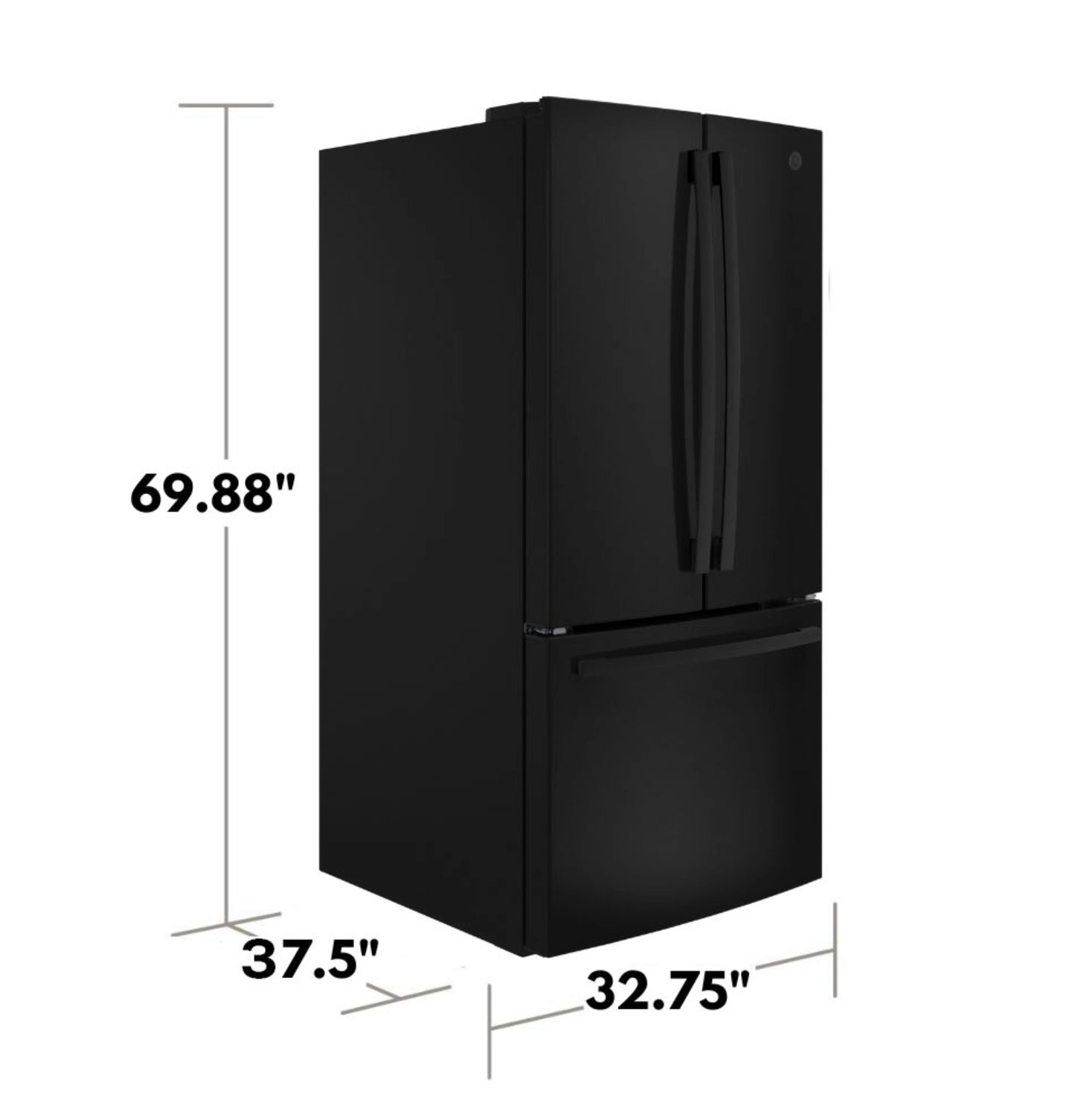 GE® ENERGY STAR® 24.7 Cu. Ft. French-Door Refrigerator
