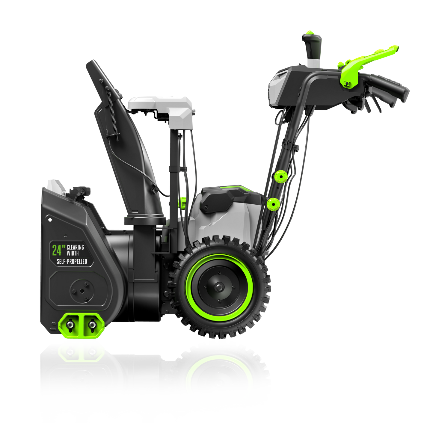 EGO POWER+ 24 in. Self-Propelled 2-Stage XP Snow Blower with Peak Power™ and 10.0 Ah Batteries (2) and Dual Port Charger