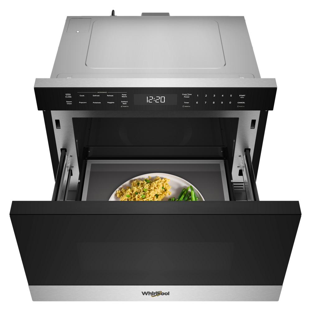 24-inch Built-in Microwave Drawer with Sensor Cooking
