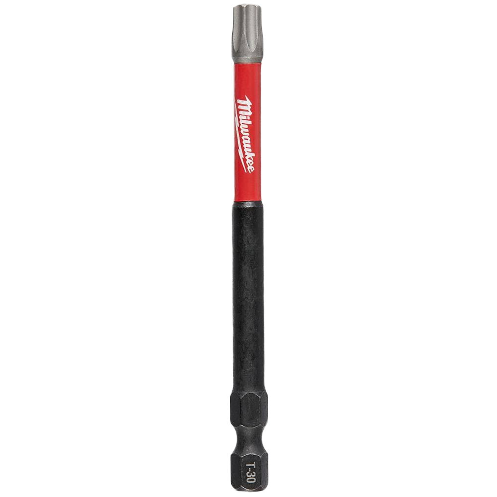 Milwaukee T30 TORX shockwave impact bit with Wear Guard Tip for durable tool accessories under $50 collection