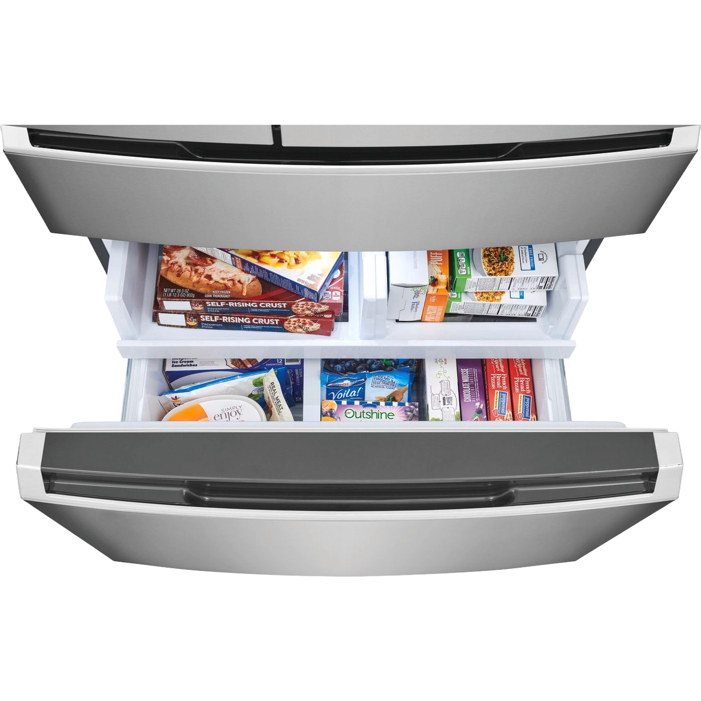 26 Cu. Ft. Standard-Depth 4-Door French Door Refrigerator