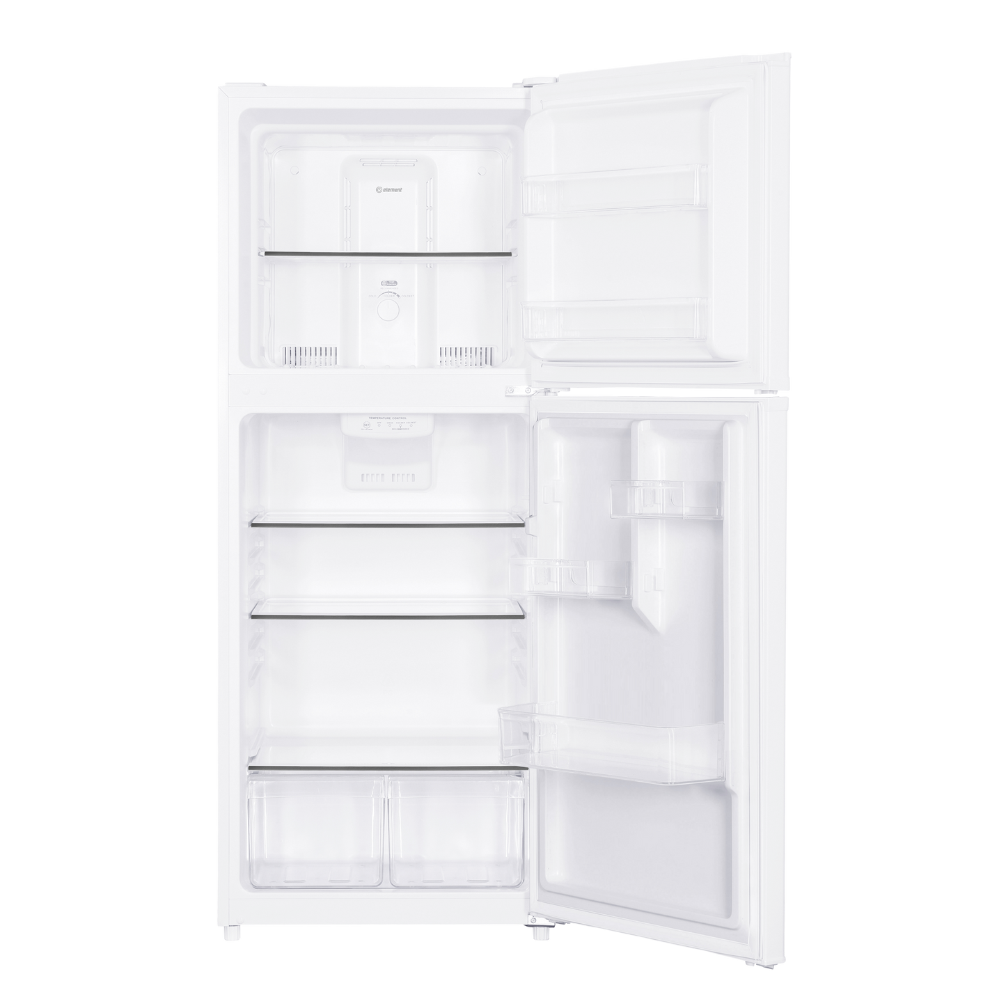 Element Electronics 10.1 cu. ft. Top Freezer Refrigerator - White, ENERGY STAR (ENR10TFGBW)