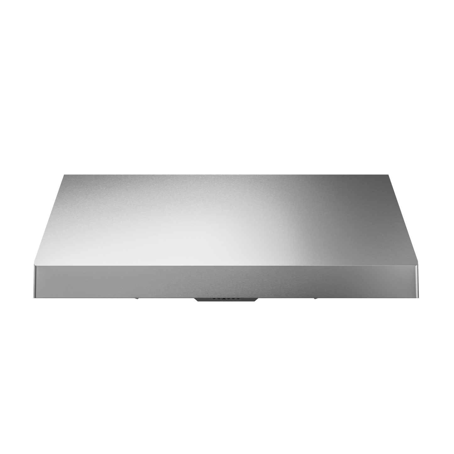 Sleek stainless steel range hood with LED lighting for kitchen improvement and over the range hood collections