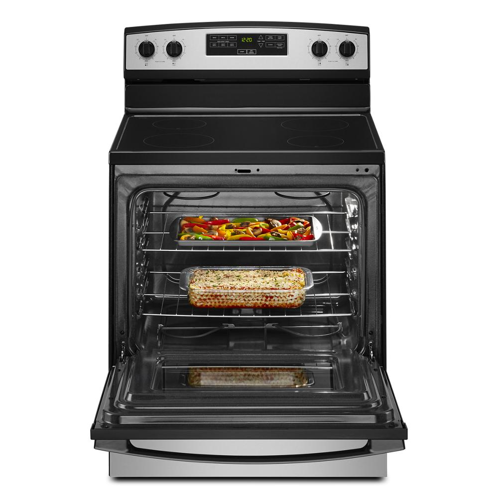 30-inch Amana® Electric Range with Extra-Large Oven Window