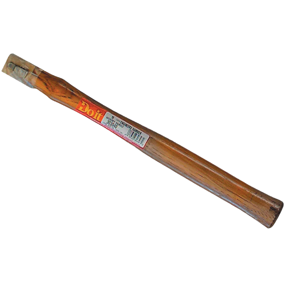 16-inch wooden engineer's hammer handle with smooth finish, designed for durability in tools and home improvement use