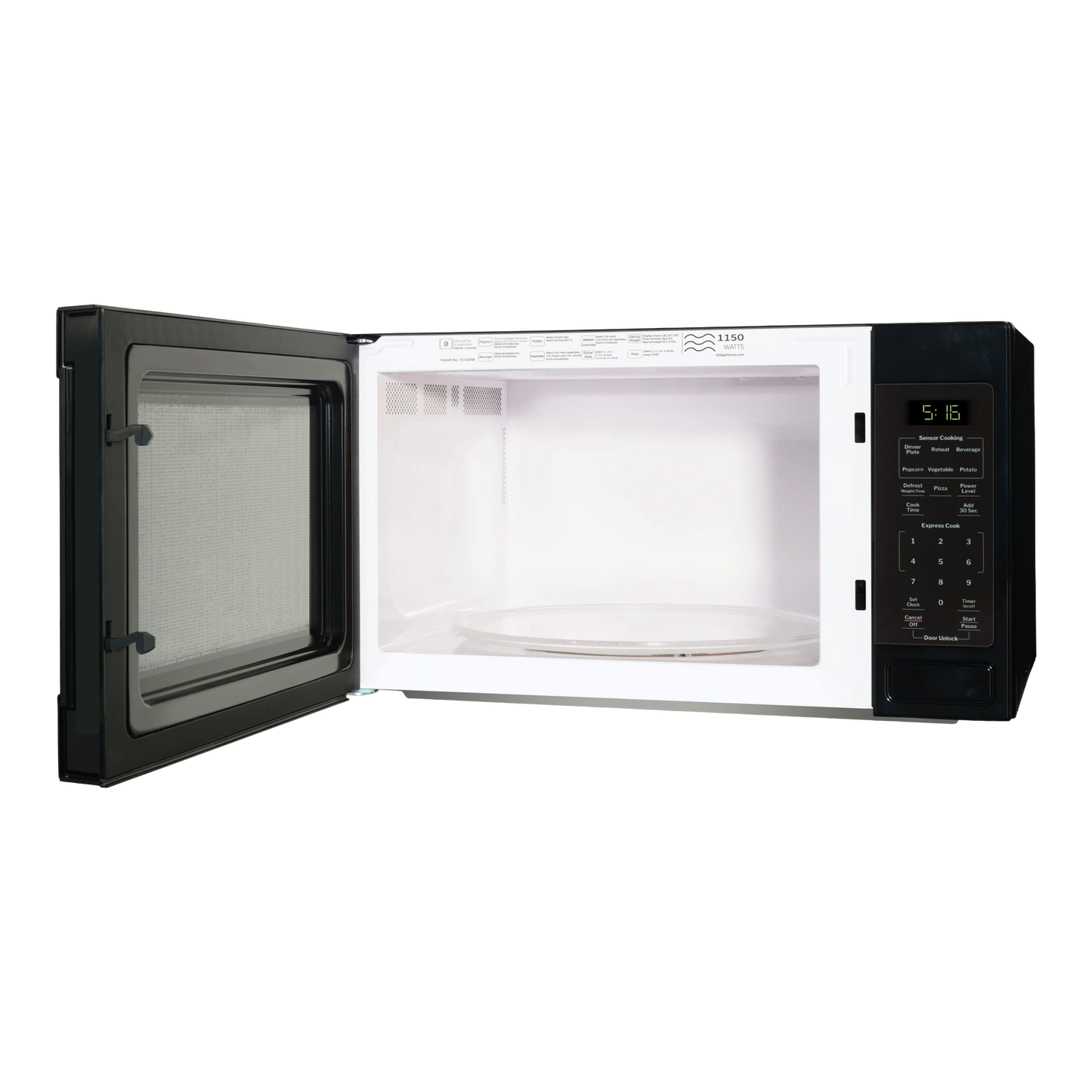 GE® 1.6 Cu. Ft. Countertop Microwave Oven
