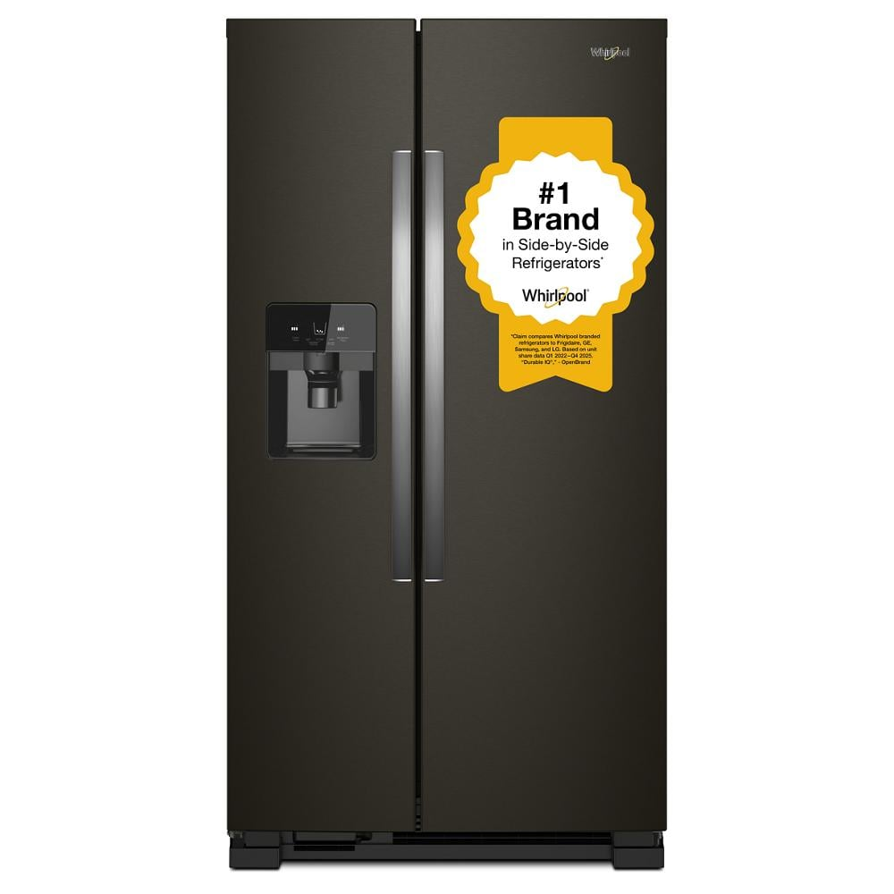 33-inch Wide Side-by-Side Refrigerator - 21 cu. ft.