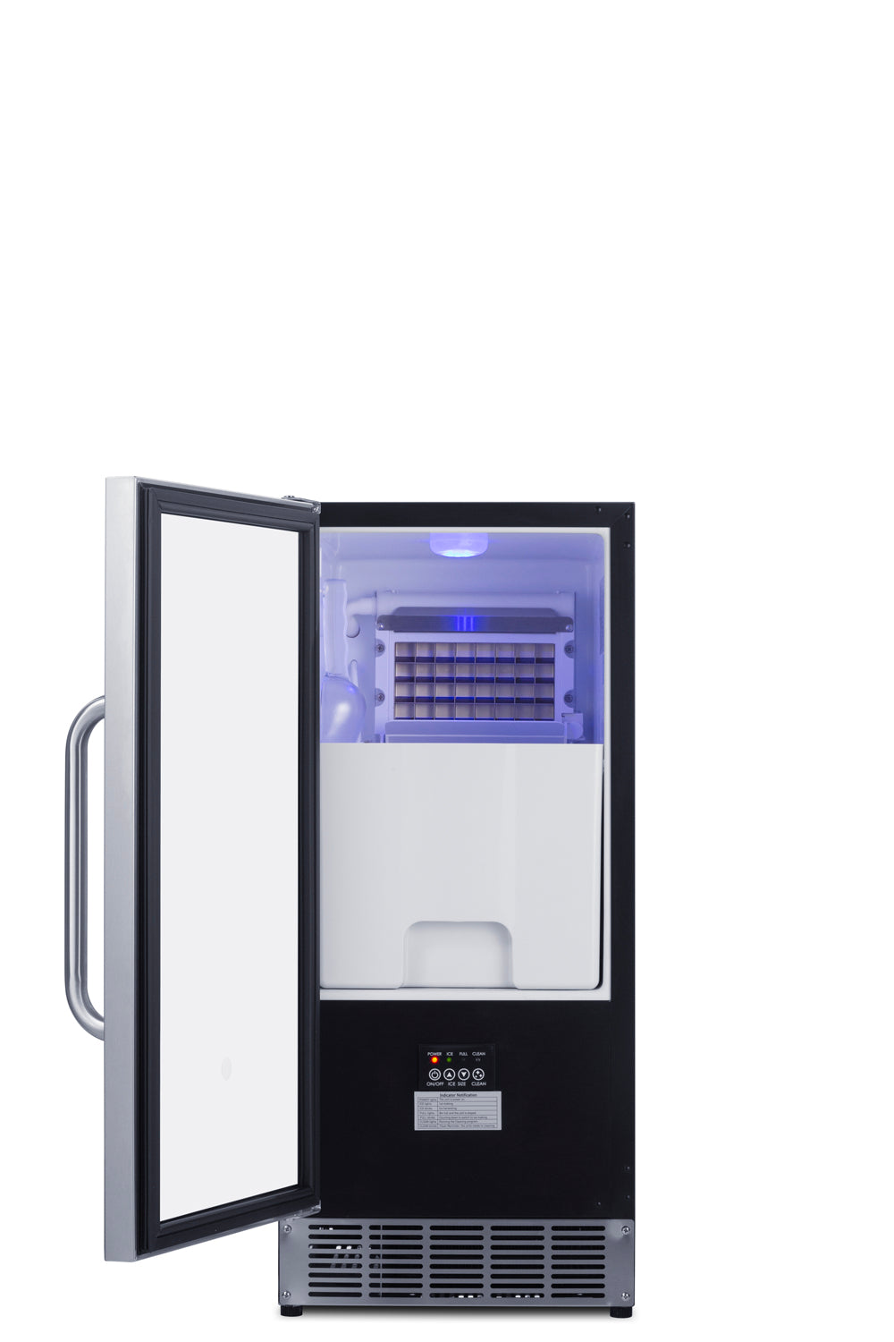 Built-In 45 lb. Clear Icemaker