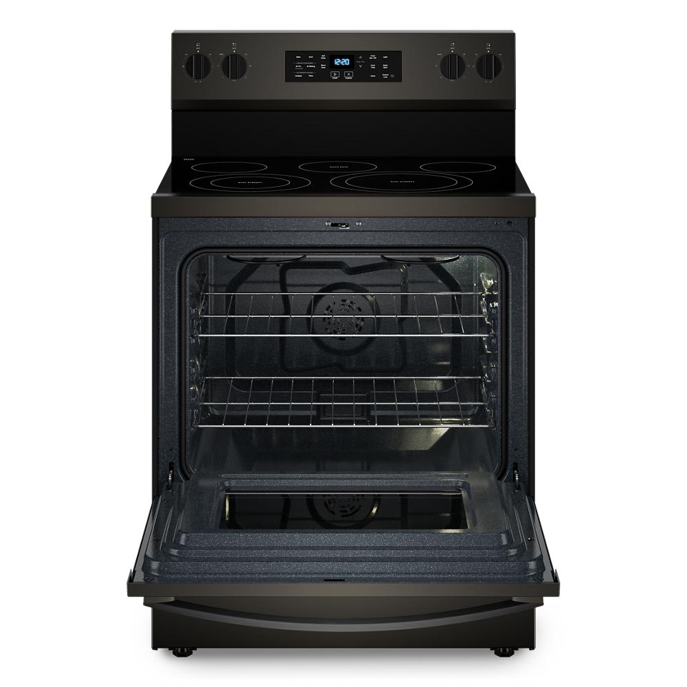 30-inch Energy Star Electric Range with Air Cooking Technology, No Preheat Air Fry and Air Baking and Self Clean