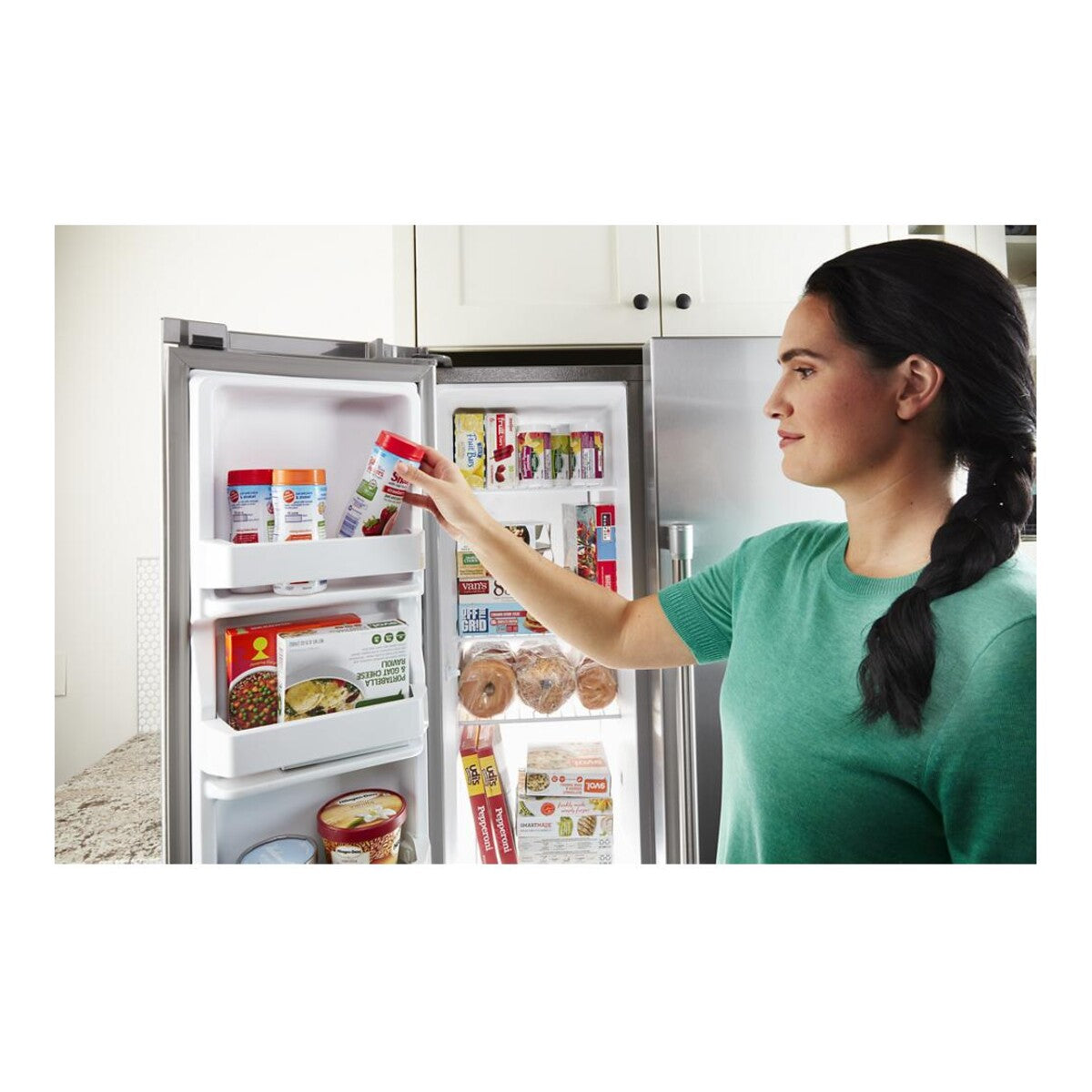 36-Inch Wide Side-by-Side Refrigerator - 25 Cu. Ft.