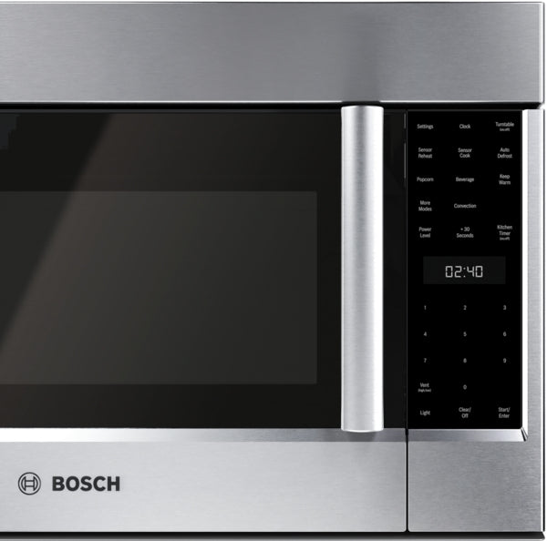 Benchmark™, Over-The-Range Microwave, 30'', Left SideOpening Door, Stainless Steel