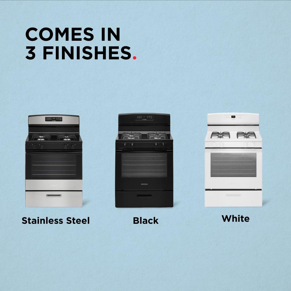 30-inch Gas Range with Bake Assist Temps