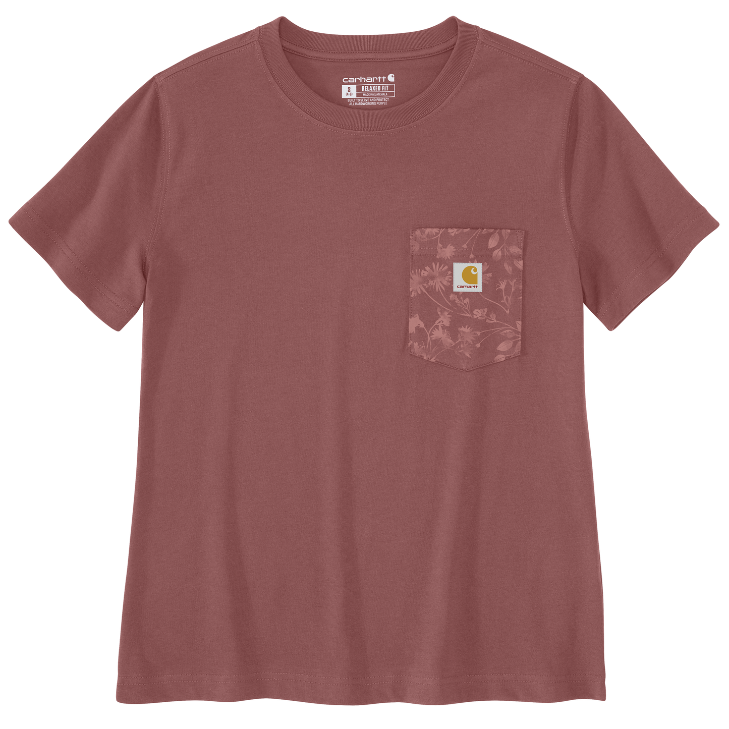 Carhartt Women's Irvine Relaxed Floral Pocket T-Shirt