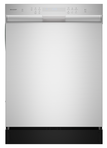 Stainless steel slide-in dishwasher with digital touch controls from Dishwashers and Kitchen & Kitchenware collection
