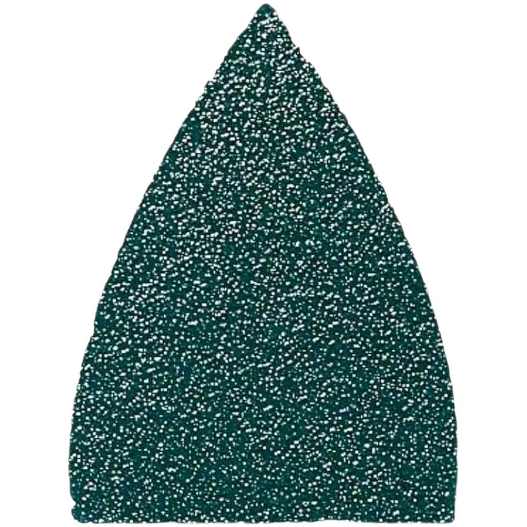 120 grit sanding sheet with pointed tip for detailed sanding in tools and home improvement projects