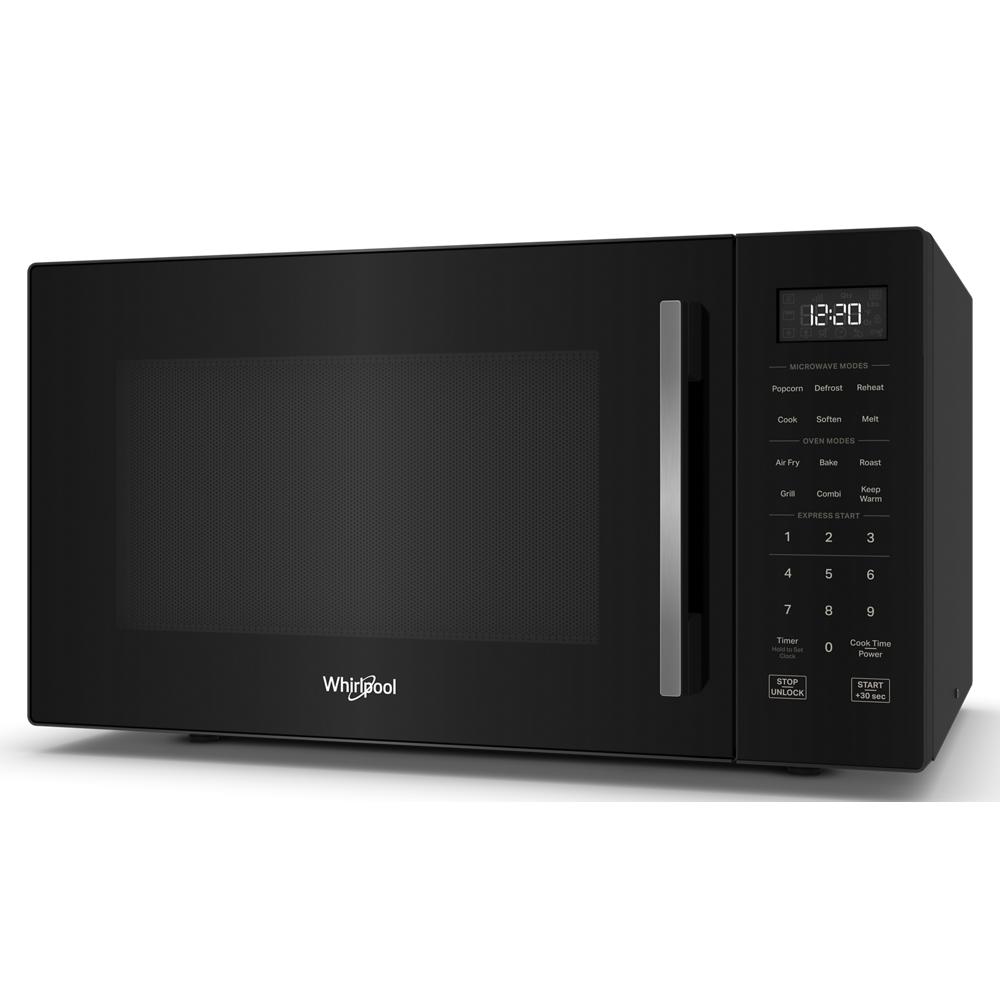 Black Whirlpool multifunctional countertop microwave with digital display and control panel in Microwaves and Kitchen & Kitchenware collections