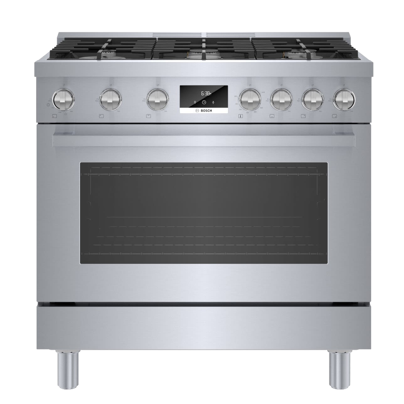 800 Series, Gas Freestanding Range, 36'', Stainless Steel