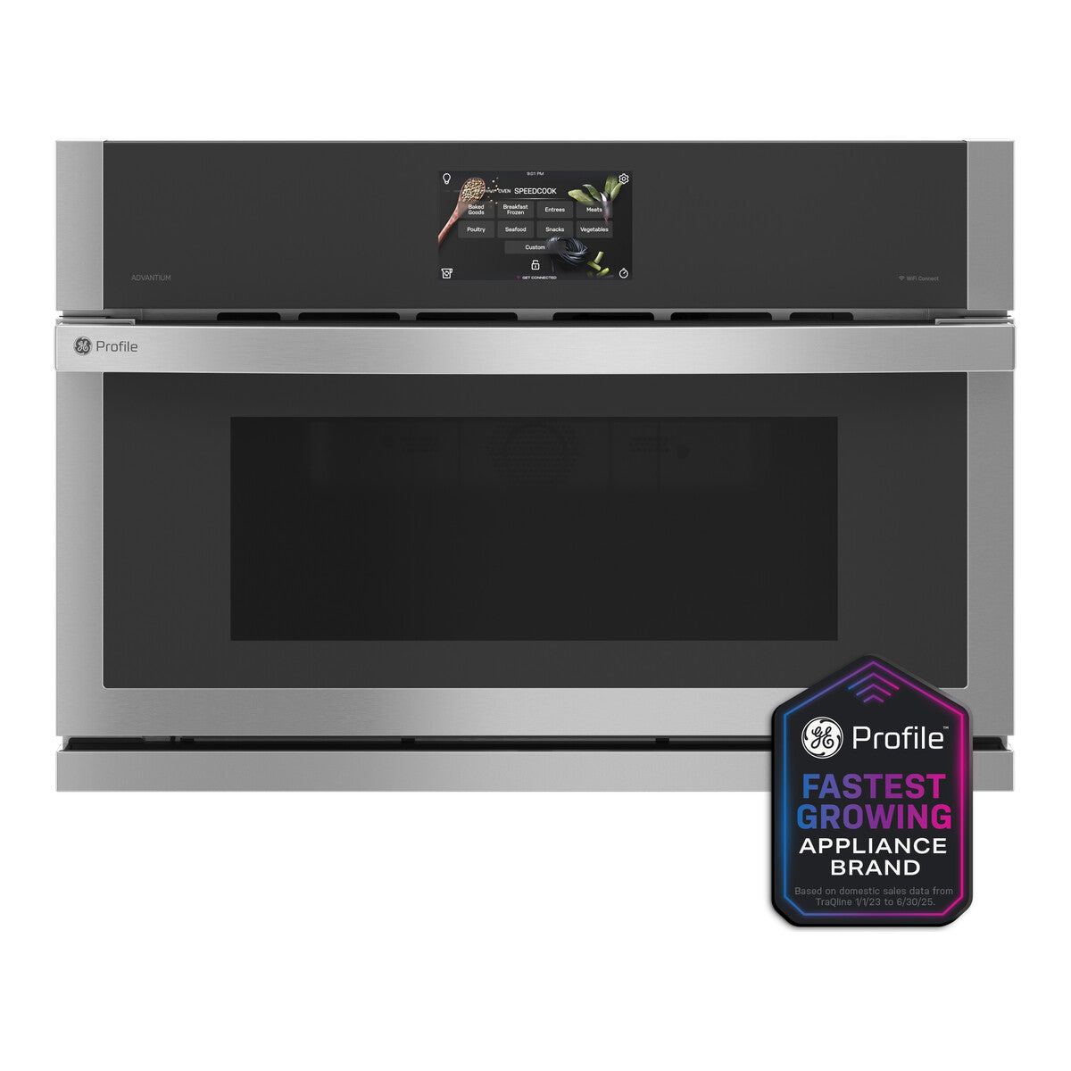 GE Profile™ 30" Single Wall Oven with 120V Advantium® Technology