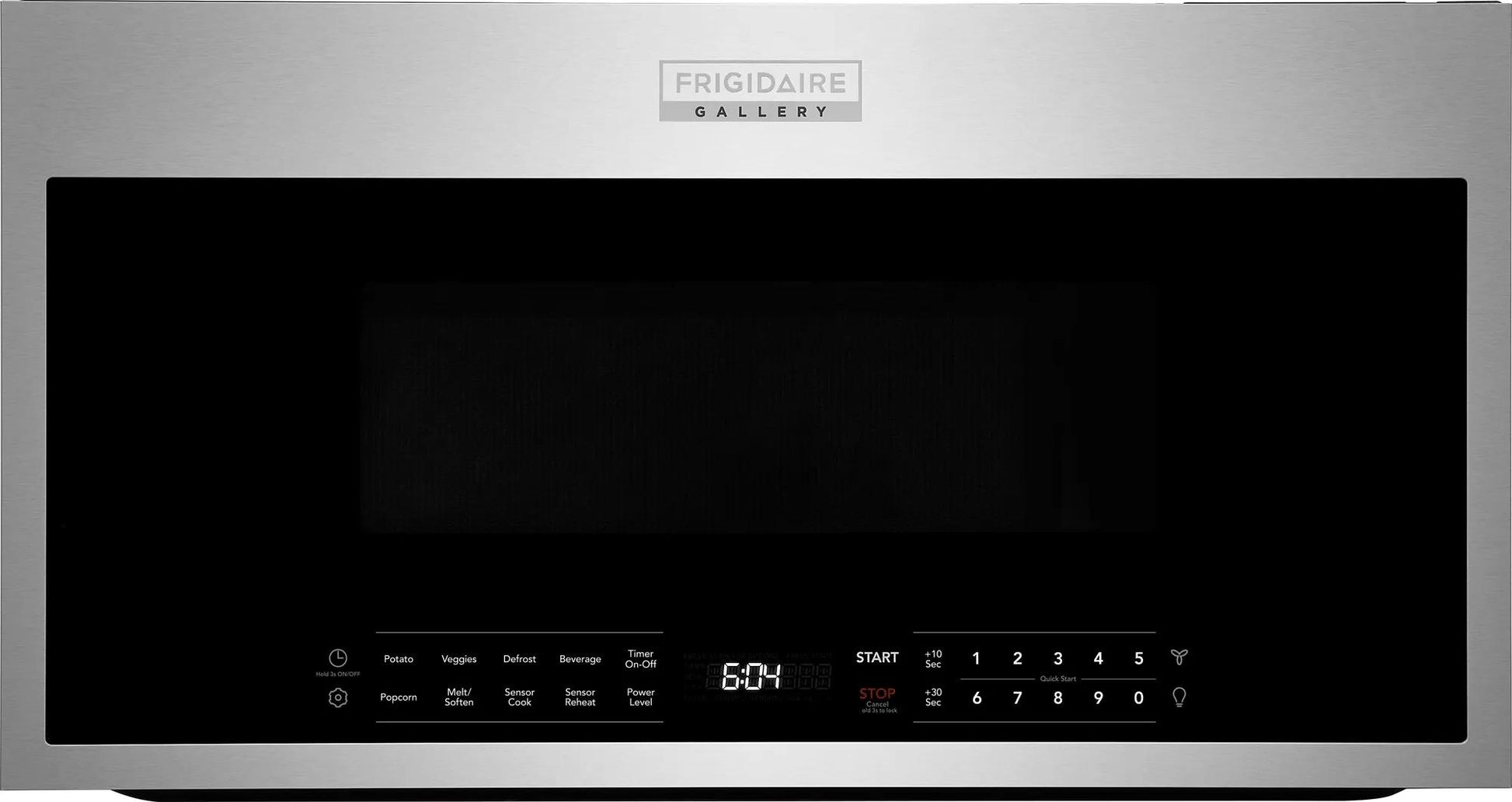 Stainless steel over-the-range microwave with sensor cook and digital control panel from Microwaves collection