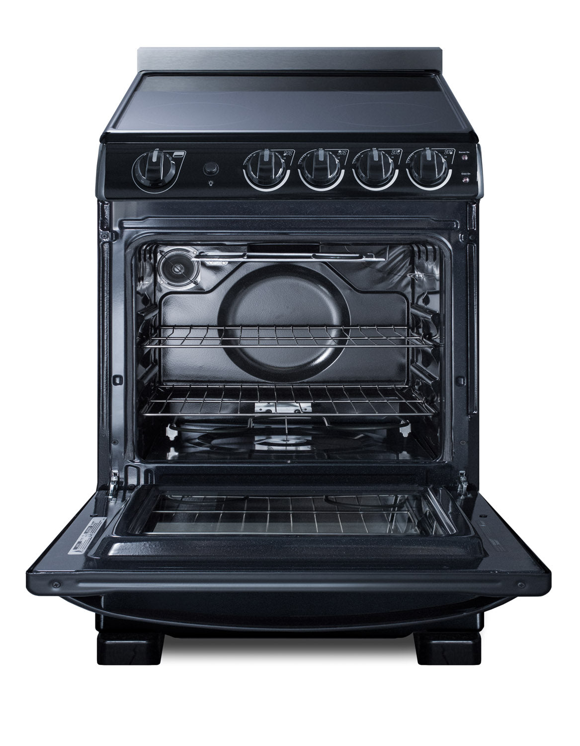 24" Wide Electric Smooth-Top Range