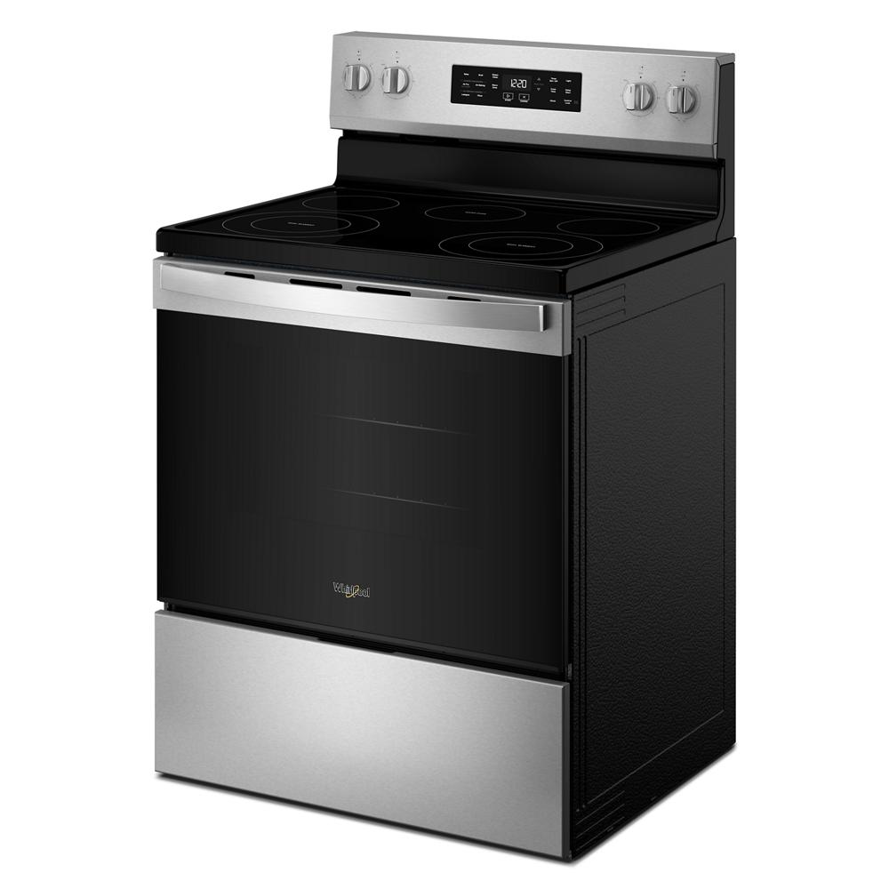 30-inch Electric Range with Air Cooking Technology and Steam Clean
