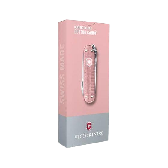Slim pink Alox pocket knife with five functions, compact tool in cutting, hand, and woodworking tools under $50 collection