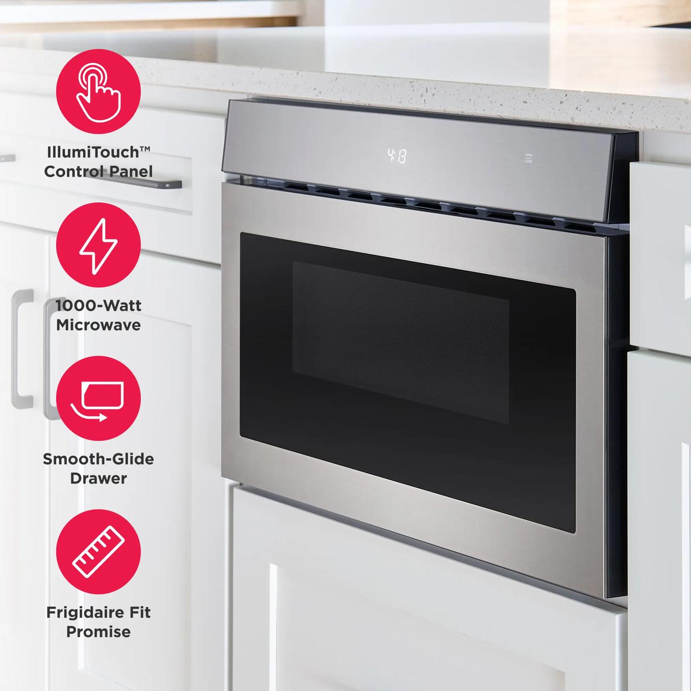 24" Built-In Drawer Microwave
