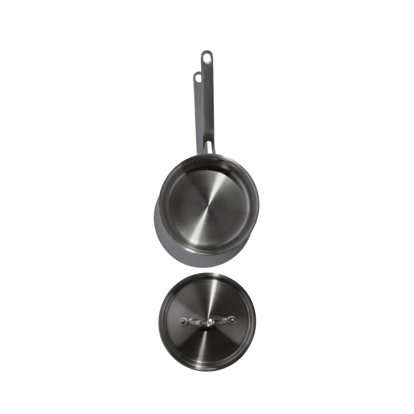 Heritage Steel Eater Saucier with Lid - Fully Clad