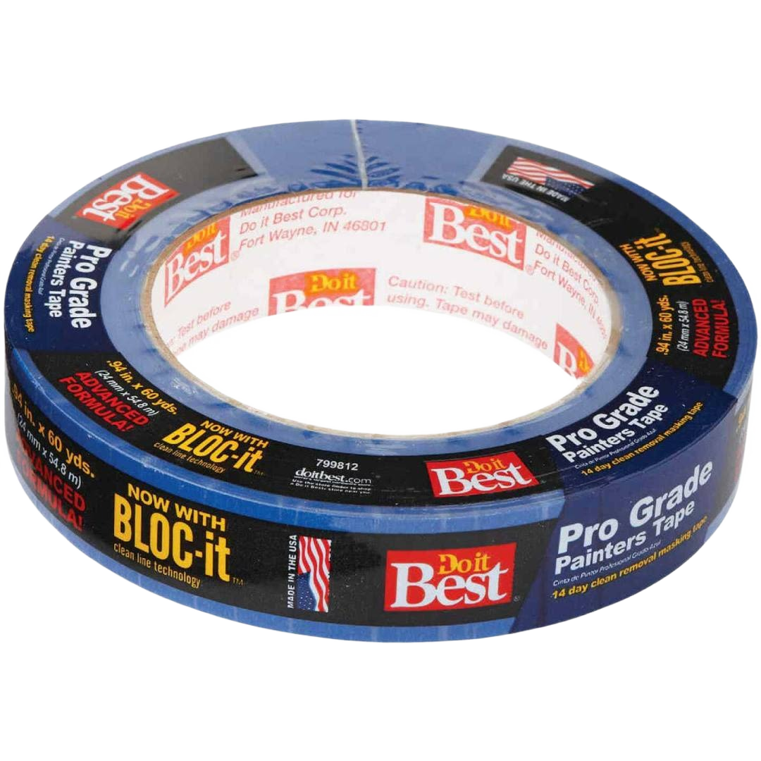 Do it 0.94 in. x 60 yd. Pro Grade Blue Painter's Masking Tape