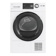 GE® ENERGY STAR® 24" 4.1 Cu.Ft. Front Load Ventless Condenser Electric Dryer with Stainless Steel Basket