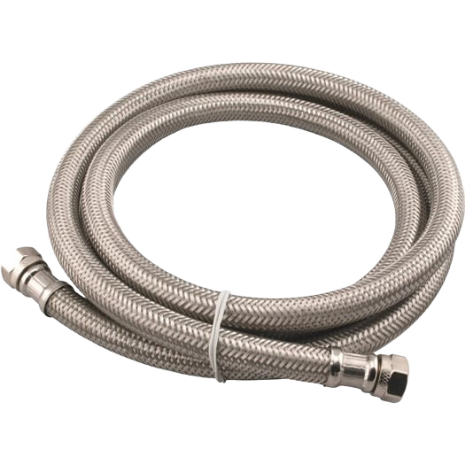 B&K 3/8 in. C x 3/8 in. C x 60 in. L Stainless Steel Faucet Connector