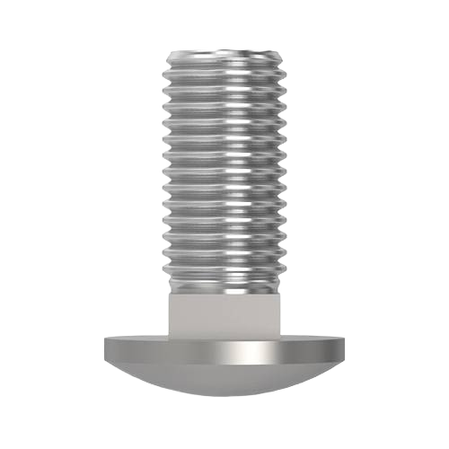 Round head square neck bolt with threaded shaft for John Deere hardware in parts and nuts, bolts collections under $50