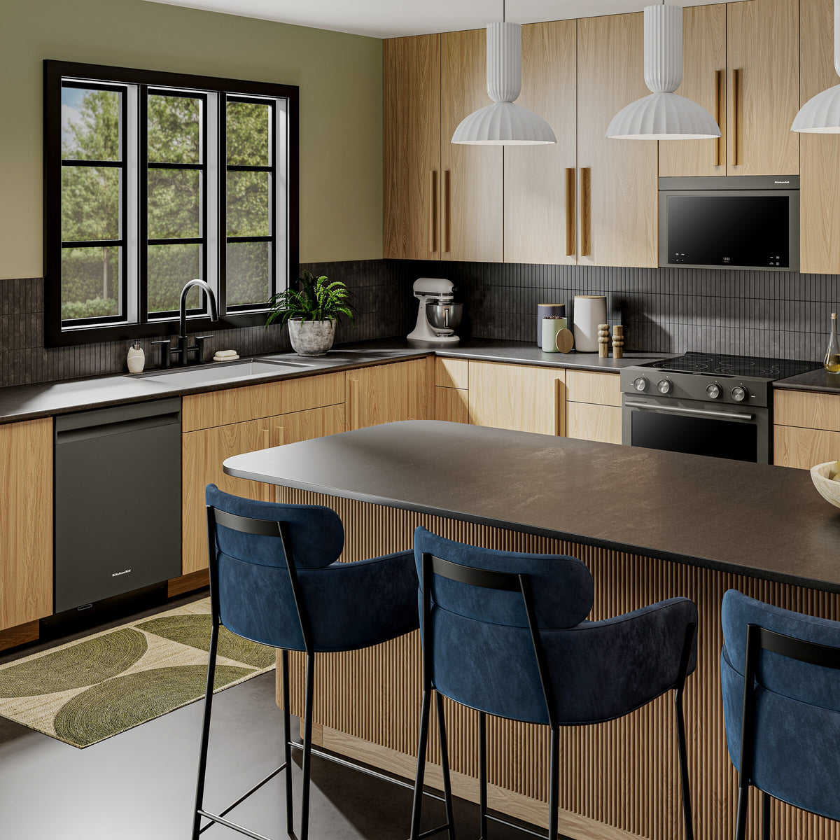 KitchenAid® 360° Max Jets™ Third Rack Dishwasher with Advanced ProDry™ System and Ultra-Bright LED Lighting, 44 dBA