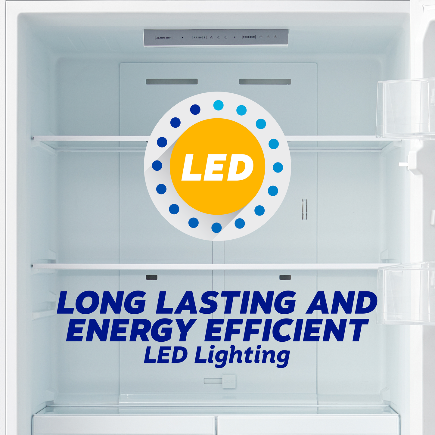 Element Electronics 18.7 cu. ft. Bottom Freezer Refrigerator - White, ENERGY STAR (ERBM19CBW)