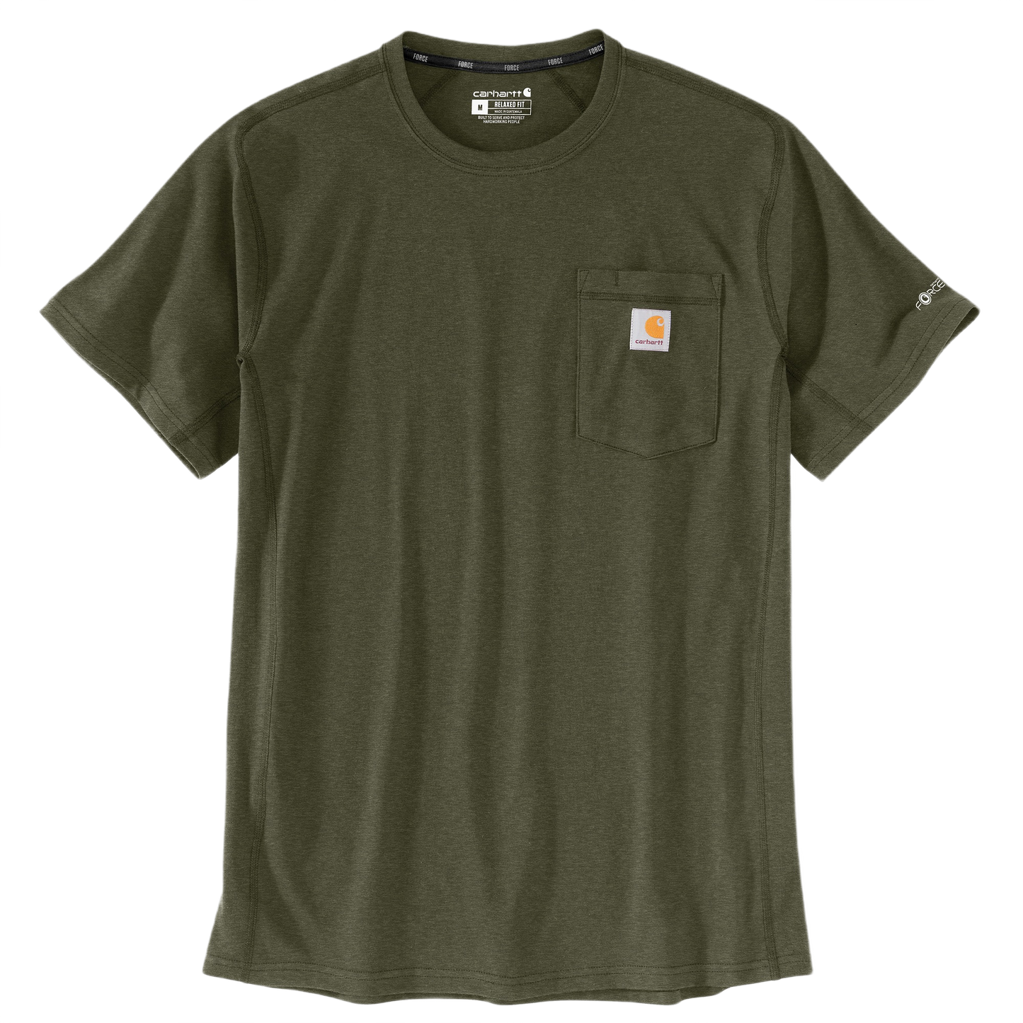 Carhartt Men's Force Sun Defender Relaxed Fit Lightweight Short-Sleeve Shirt