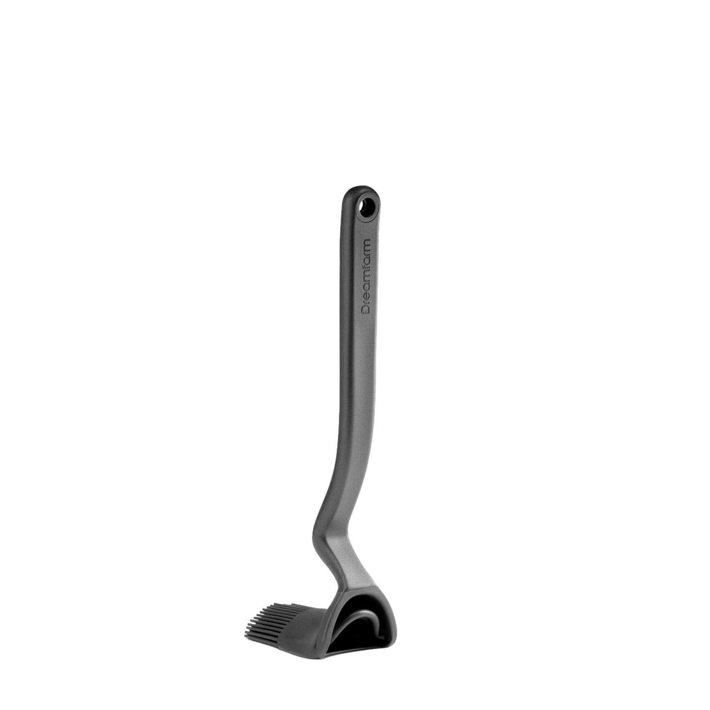 Black angled silicone basting brush for cooking utensils in kitchenware and cooking tools under $50 collection
