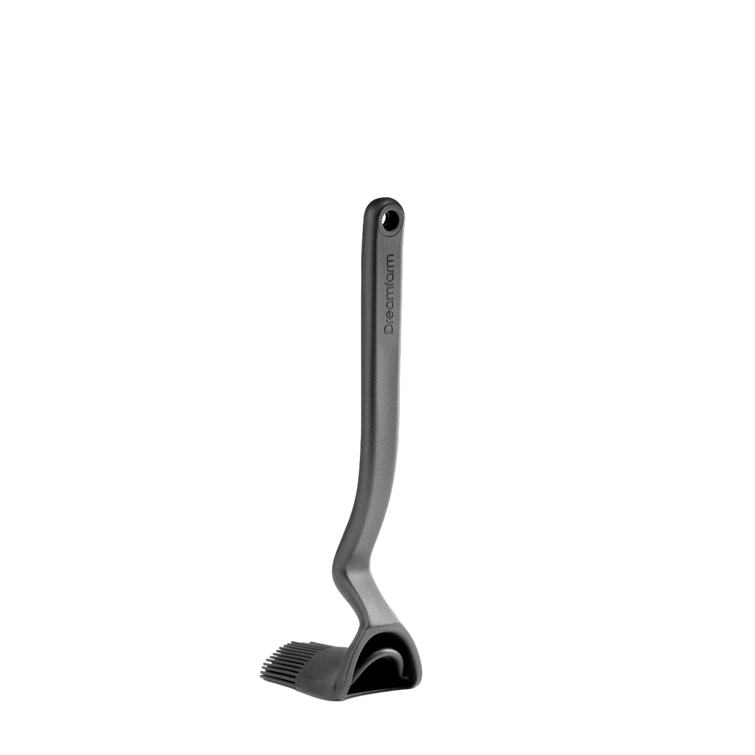Black angled silicone basting brush for cooking utensils in kitchenware and cooking tools under $50 collection