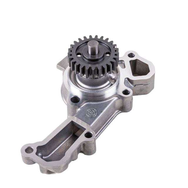 Metal water pump with gear attachment designed for automotive and John Deere engine and auxiliary parts maintenance