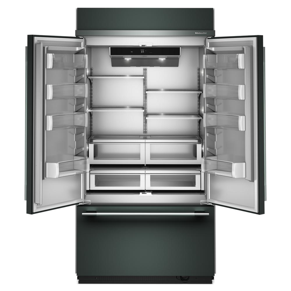 24.2 Cu. Ft. 42" Built-In French Door Bottom Mount Refrigerator with Platinum Interior