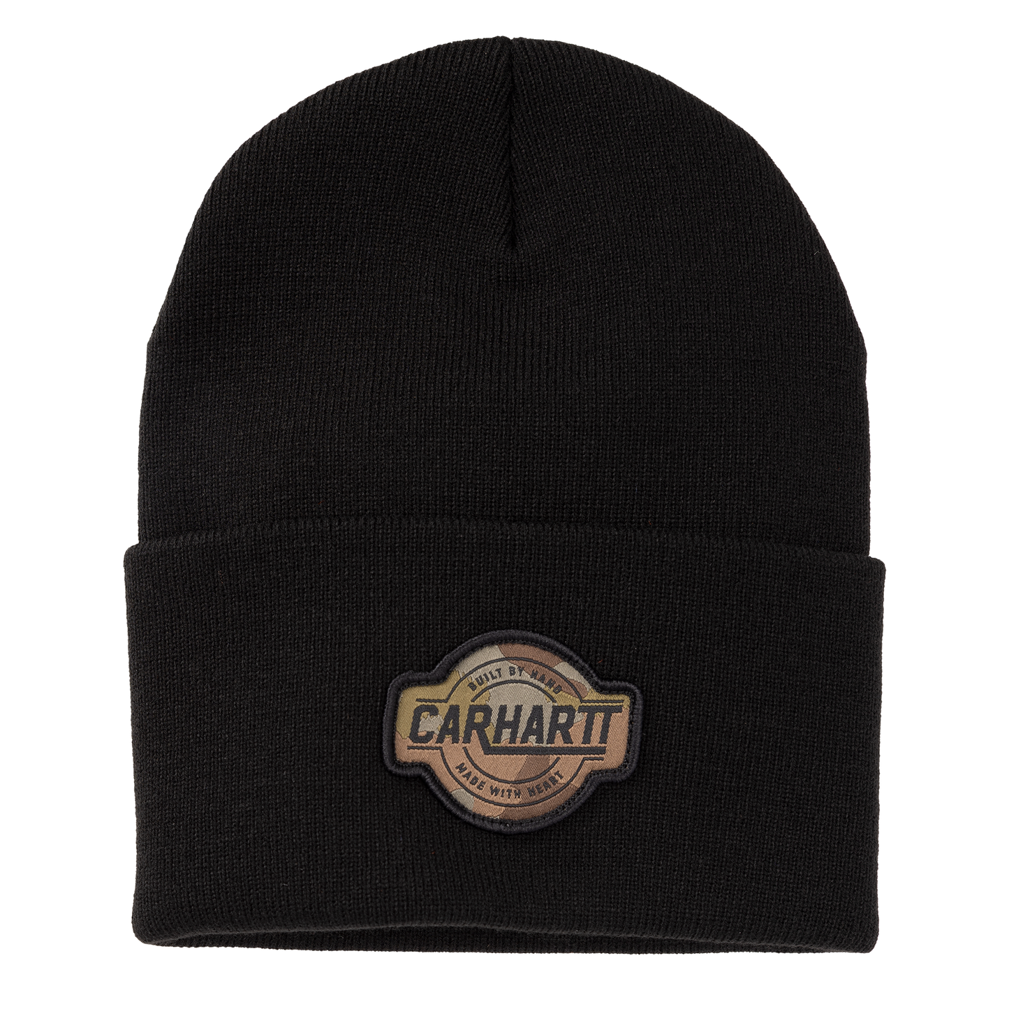 Carhartt Men's Camo Patch Cuffed Beanie